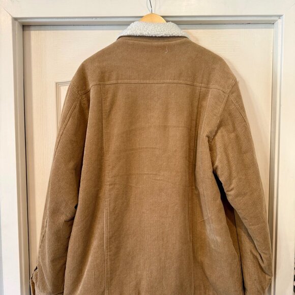 Dixxon Roper Corduroy Sherpa Lined Jacket, Men's XL, NWT, Engraved Hanger - Picture 6 of 6